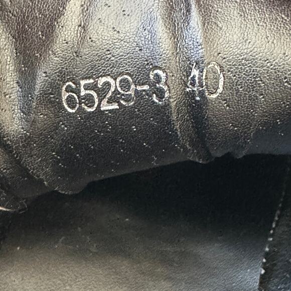 Vintage Gucci Sneakers Black Red Green White Logo Shoes EU Size 40 Women's US 8 - Picture 6 of 12